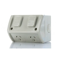 NLS 30665 | Weatherproof Double GPO Twin 15 Amp 