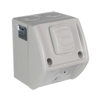 NLS 30686 | Weatherproof Single Slimline Power Point 15 Amp