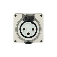NLS 30690 | 3 Pin Socket Outlet 32A 250V IP66 | Grey