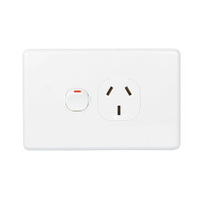 NLS Single Power Point Double Pole 10Amp 'Classic' Style | 30737