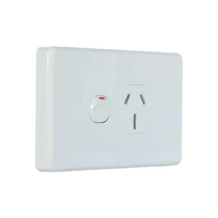 NLS 30739 | 15A Single Horizontal GPO Double Pole | White