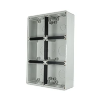 NLS 30804 | Industrial Enclosure 6 Gang Mounting Base