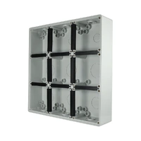 NLS 30805 | Industrial Enclosure 9 Gang Mounting Base