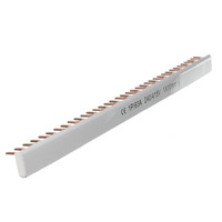NLS 30814 | 18 Pole Single Phase Fork Style Insulated Busbar 63A 10mm²