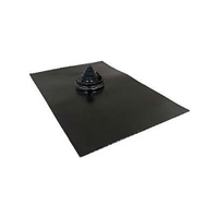 NLS 30830 | 0-35mm 280x450 Roof Flashing For Solar Installations | Black