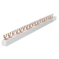 NLS 30850 | 18 Pole 3 Phase Fork Style Insulated Busbar 63A 10mm²