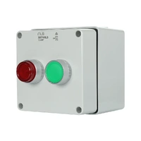 NLS 30874 | Stop/Start Push Button Control Box IP55 | Grey