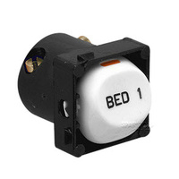 Clipsal 30BD1M-WE | Bed 1 Switch Mech 10 Amp (30 Series) White 