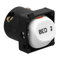 Clipsal 30BD2M-WE | Bed 2 Switch Mech 10 Amp (30 Series) White 