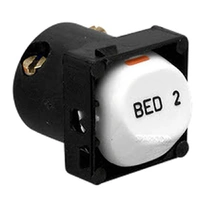 Clipsal 30BD2M-WE | Bed 2 Switch Mech 10 Amp (30 Series) White 