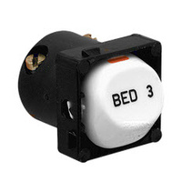 Clipsal 30BD3M-WE | Bed 3 Switch Mech 10 Amp (30 Series) White 
