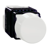 Clipsal 30ERPBDM-WE | 30 Series 350W Rotary Push Dimmer | White