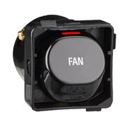 Clipsal 30FM-BK | 30 Series 10A Switch Mech Marked 'FAN' | Black