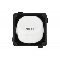 CLIPSAL 30MBPRWE |10Amp BELL PRESS MOMENTARY SPRING RETURN Switch Mech (30 Series)