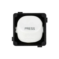 CLIPSAL 30MBPRWE |10Amp BELL PRESS MOMENTARY SPRING RETURN Switch Mech (30 Series)