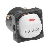Clipsal 30MOS Switch, 2-Way, 250VAC, 10A, Outside