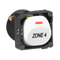 Clipsal 30MZ4 "ZONE 4" Switch Mechanism, 2-Way, 250VAC, 10A, White