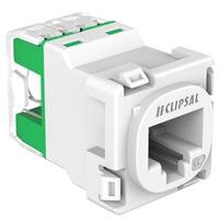 CLIPSAL 30RJ45SMA6CWE | RJ45 Socket Cat 6 Mechanism 30 Series White