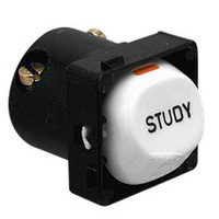 Clipsal 30STM "STUDY" Switch Mechanism, 2-Way, 250VAC, 10A, White