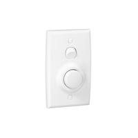 Clipsal 319X | Pneumatic Time Delay With Extra Switch, 250V 6amp White