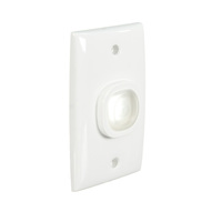 CLIPSAL 31VHWP | 1 Gang IP54 Weatherproof Switch (White) 31VHWPWE