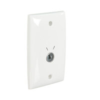CLIPSAL 31VK1/2CK |Switch, 1 Gang, 2-Way, 20A, Standard Series, Key Operated, White Electric