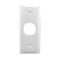 CLIPSAL 31 | 1 Gang Standard Series Architrave Plate 31WE