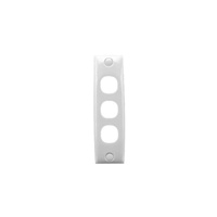 CLIPSAL 33 |3 Gang Standard Series Architrave Plate 33WE