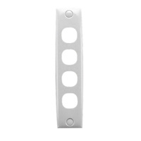 CLIPSAL 34 | 4 Gang Standard Series Architrave Plate 34WE
