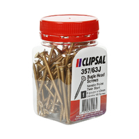 Clipsal 357/63J | Self Drilling Point Bugle Head Screws 8G x 63mm | Qty: 100