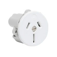 HPM 38-15WE | Flush/Panel Mount Plug Base 15A | 250V