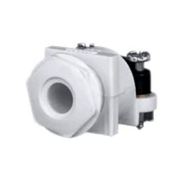 CLIPSAL 38HD-WE | Grommet Flexible Cord with Clamp Heavy Duty Cord White