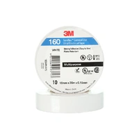 3M 3M1610-WH | Vinyl Electrical Insulation Tape White 18mm x 0.15mm x 20m | Single Buy