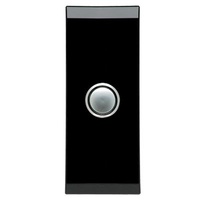 CLIPSAL SATURN 4061AL-EB | 1 Gang Pushbutton LED Architrave Switch | Espresso Black
