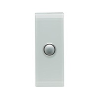 CLIPSAL SATURN 4061AL-OM | 1 Gang Pushbutton LED Architrave Switch | Ocean Mist