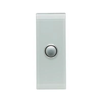 CLIPSAL SATURN 4061AL-OM | 1 Gang Pushbutton LED Architrave Switch | Ocean Mist