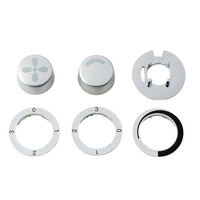 Clipsal 4061EDIM-KB | Saturn Fan Knob Kit | Universal Dimmer And Fan Knob Kit