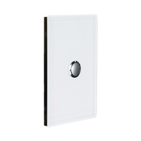 CLIPSAL SATURN 4061PBL-PW | 1 Gang Pushbutton LED Switch | Pure White