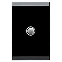 CLIPSAL SATURN 4061VH-EB | 1 Gang 60 Series Grid And Surround | Espresso Black