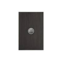 CLIPSAL SATURN 4061VHHB |1 Gang 60 Series Grid And Surround (Horizon Black) 4061VH