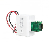 Clipsal Iconic 40E2USBACM-VW | Dual USB A & C 3.1A Charging Mechanism | Vivid White