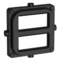 Clipsal Iconic 40E2USBCAP-BK | Mechanism Cap Dual USB Charger | Black