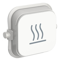 Clipsal Iconic 40HR-VW | Heat Dolly Rocker | Vivid White | Single Buy