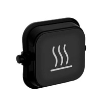Clipsal Iconic 40HR-XB | Heat Dolly Rocker | Black | Single Buy