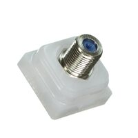 Clipsal Iconic 40PFM-TN  | F Type to F Type TV Antenna Socket