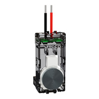 Clipsal 40PWSA-PT | Solis Wiser Push Button Adaptor | Platinum