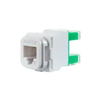 Clipsal Iconic 40RJ45SMA6C-XW | RJ45 Socket Cat 6 Mechanism | Extra White