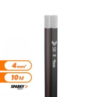 Solar Cable Twin 4mm DC 10M Cut