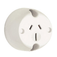 CLIPSAL 413/15 | 15Amp Surface Socket 413/15WE