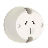 CLIPSAL 413/15 | 15Amp Surface Socket 413/15WE